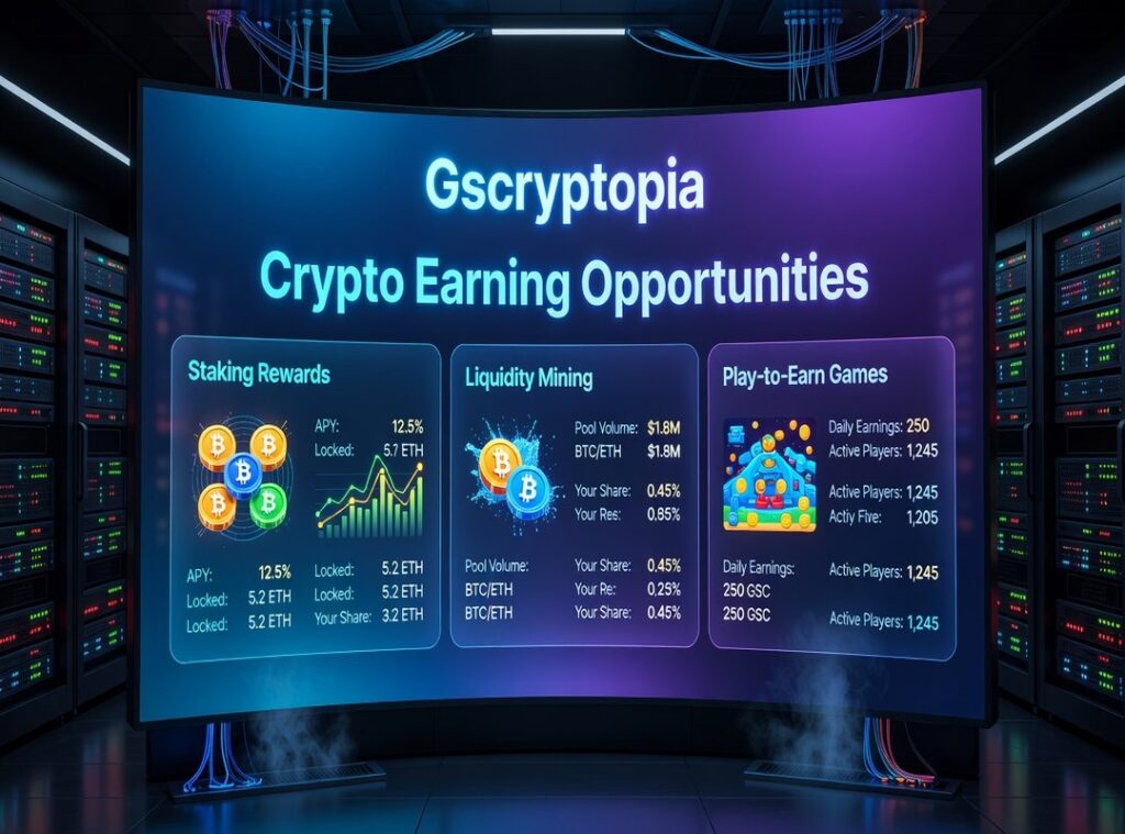 Crypto Staking Gscryptopia